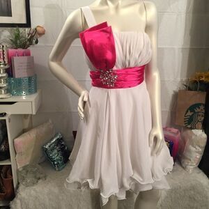 Maggie Tang Layered Ruffle Flare Dress! 💕